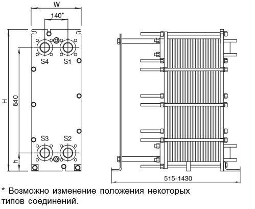 Теплообменники M6-FG, M6-MFG, M6-MFD, M6-MDFG