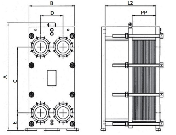 Теплообменник Funke FP 08-16